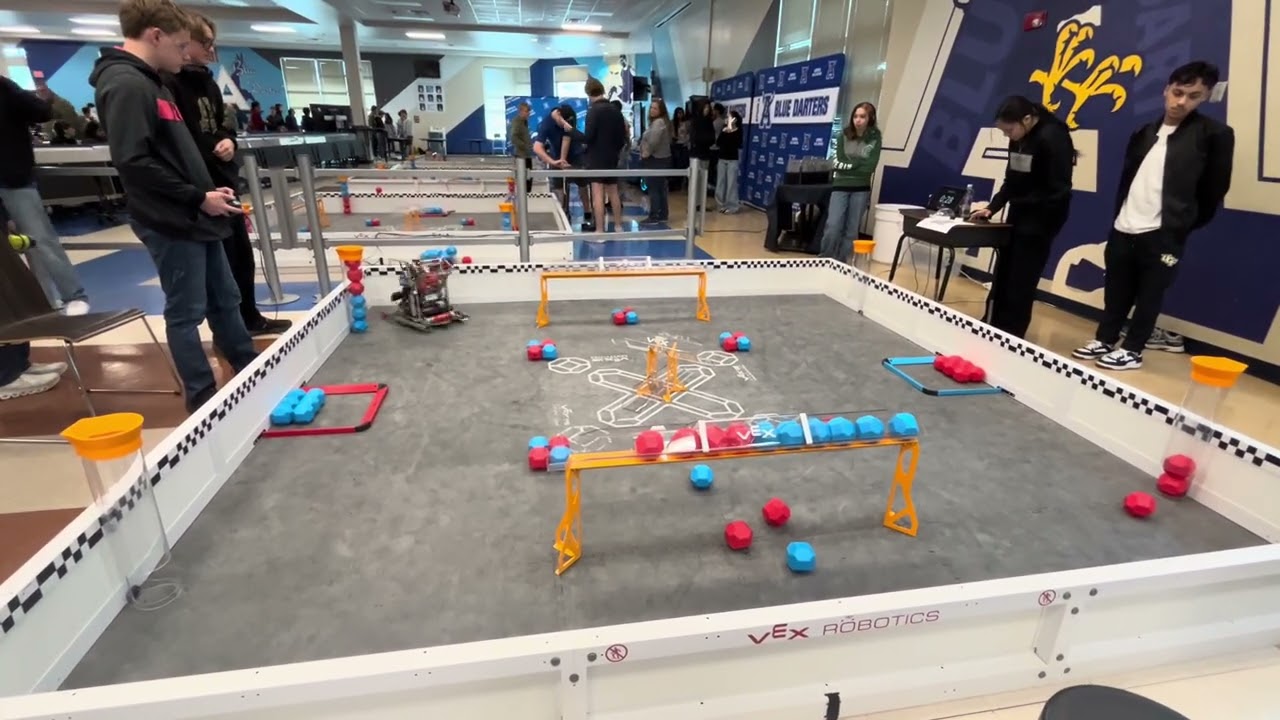 64178B Vex V5 Winter Push Back at APK Jan 17th Driver Skills Run