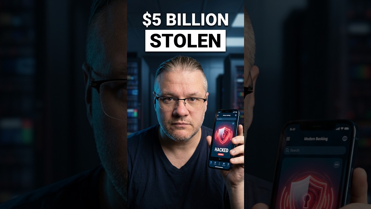 $5B Bank Hack vs Binance - What Is Safer? #crypto #blockchain #news - YouTube thumbnail