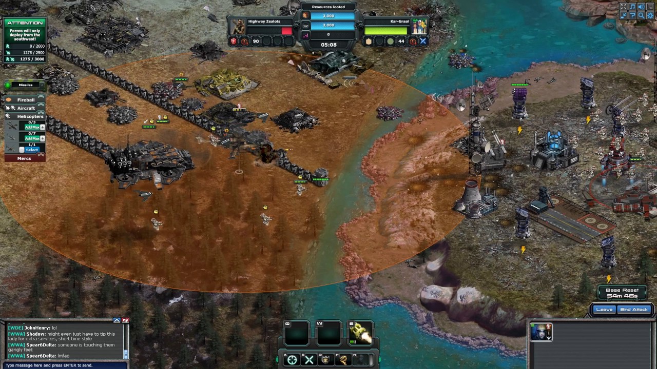 War Commander: Highway Zealot 90 with Air Units + Its Electric Special Ops