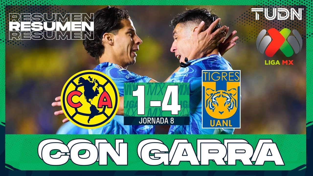 HIGHLIGHTS - América vs Tigres | Liga MX - Jornada 8 Clausura 2026 ...