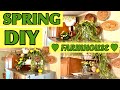 SPRING DIY * FARMHOUSE STYLE *  HEIDI SONBOUL DIY SPRING COLLAB *TRASH TO TREASURE W/GOODWILL FINDS