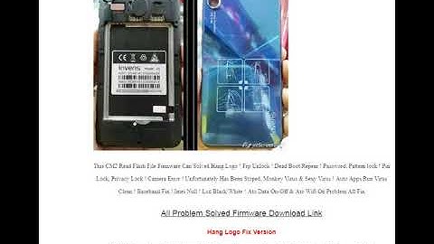 Invens V5 Flash File | MT6580 Android 6.0 Hang On Logo Fix | Display Fix Firmware