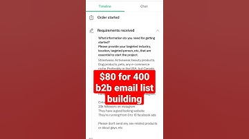 Earn $80 for 400 b2b email list building #b2bleadgeneration #emaillist #emaillistbuilding #b2bleads