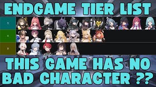 Details End Game Combatant Tier List - Chaos Zero Nightmare Update