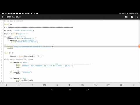 how to make a operating system in python (codes in the description)