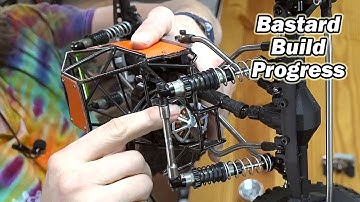 Big Progress To The Bastard Build RC Crawler - Revolver Motor & Transmission Install- Holmes Hobbies