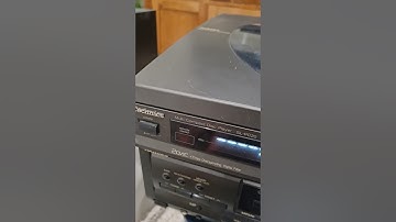 Vintage Technics SL-PC20 5 Disc Carousel CD Player Test