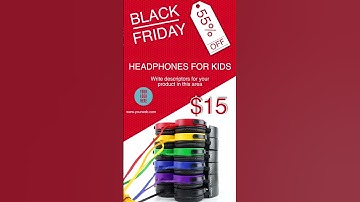 Thumbnail of Black Friday Sales Commercial | Vertical Video Ad Example #blackfriday