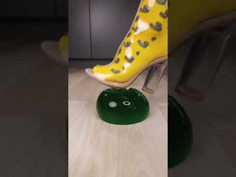 Croc socks smash green jelly