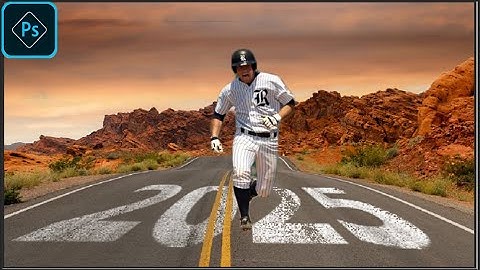 Add Text (2025) on any Surface in Photoshop : Photoshop Tutorial