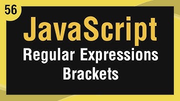 Learn JavaScript In Arabic #56 - Regular Expression - Brackets