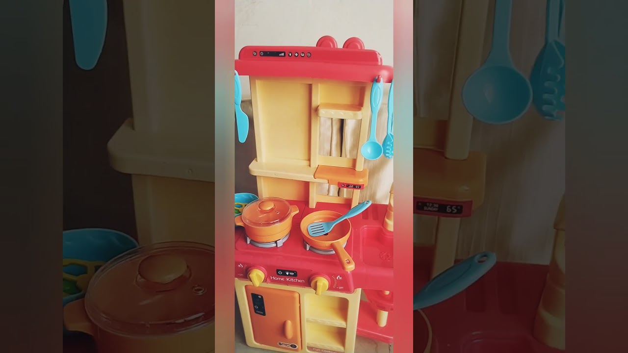 unboxing and making of a kitchen set