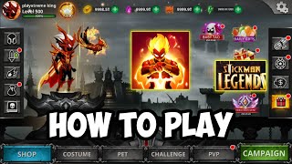 How to Play Stickman Legends |  Beginners Guide screenshot 4