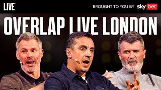 The Overlap Live Tour London | Roy Keane Gary Neville & Jamie Carragher