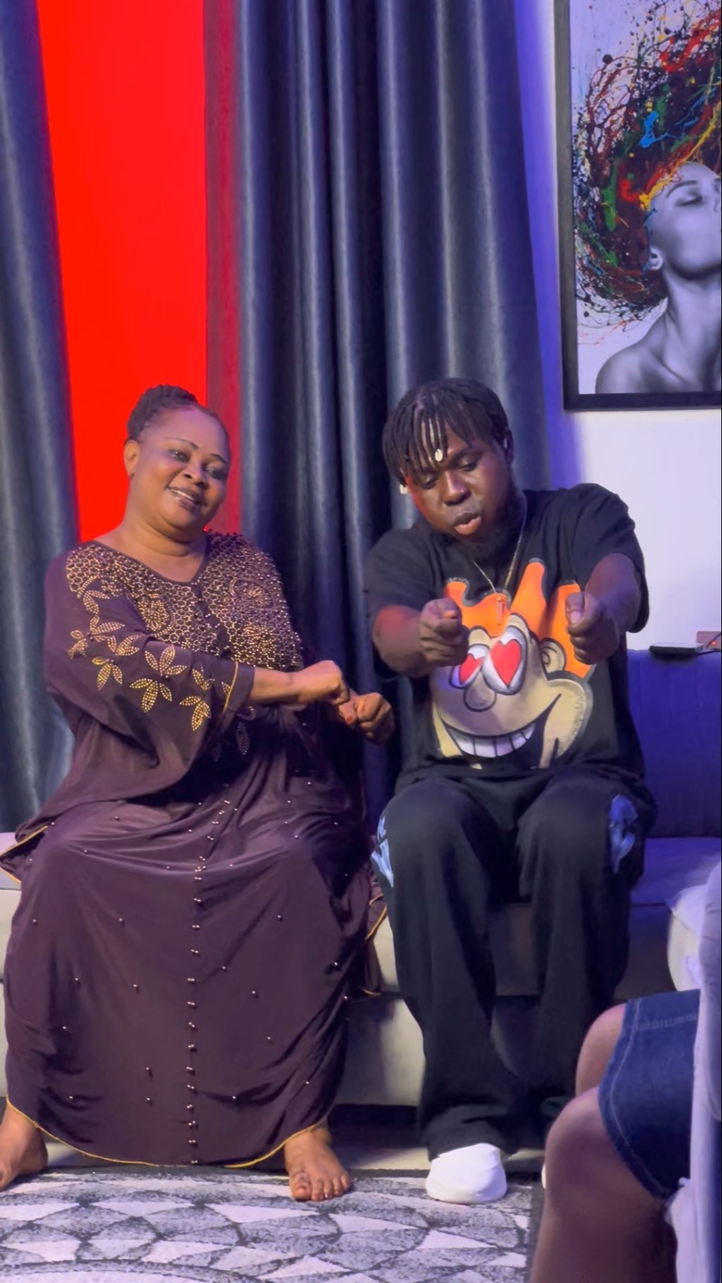 Happy moment with Mama!! - YouTube