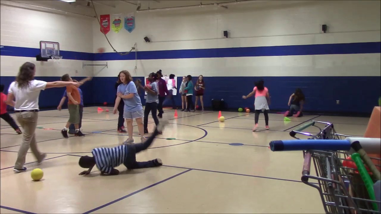 Kicking in Elementary Physical Education (4th Grade) YouTube