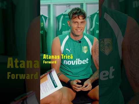 🎙️ 𝐀𝐭𝐚𝐧𝐚𝐬 𝐬𝐢𝐭𝐬 𝐝𝐨𝐰𝐧 𝐟𝐨𝐫 𝐚 𝐪𝐮𝐢𝐜𝐤 𝐟𝐢𝐫𝐬𝐭 𝐢𝐧𝐭𝐞𝐫𝐯𝐢𝐞𝐰. 💚💛