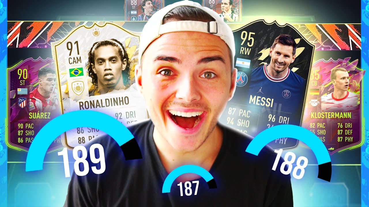 OMG 188er ICON + RULEBREAKER FUT DRAFT REKORDVERSUCH 😱 FIFA 22