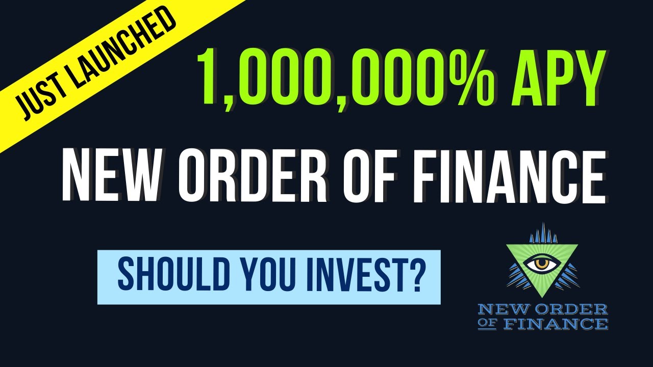 New Order of Finance 1,000,000% APY Stealth Launch