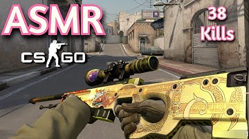 ASMR Gaming | CS:GO COMPETITIVE MECHANICAL KEYBOARD SOUNDS | No Talking 💤