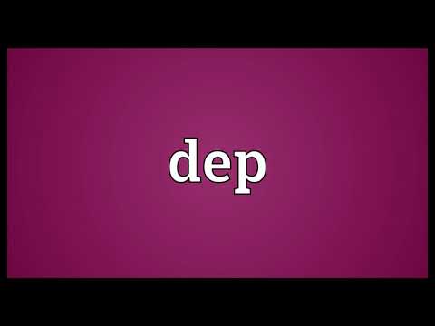 Dep Meaning