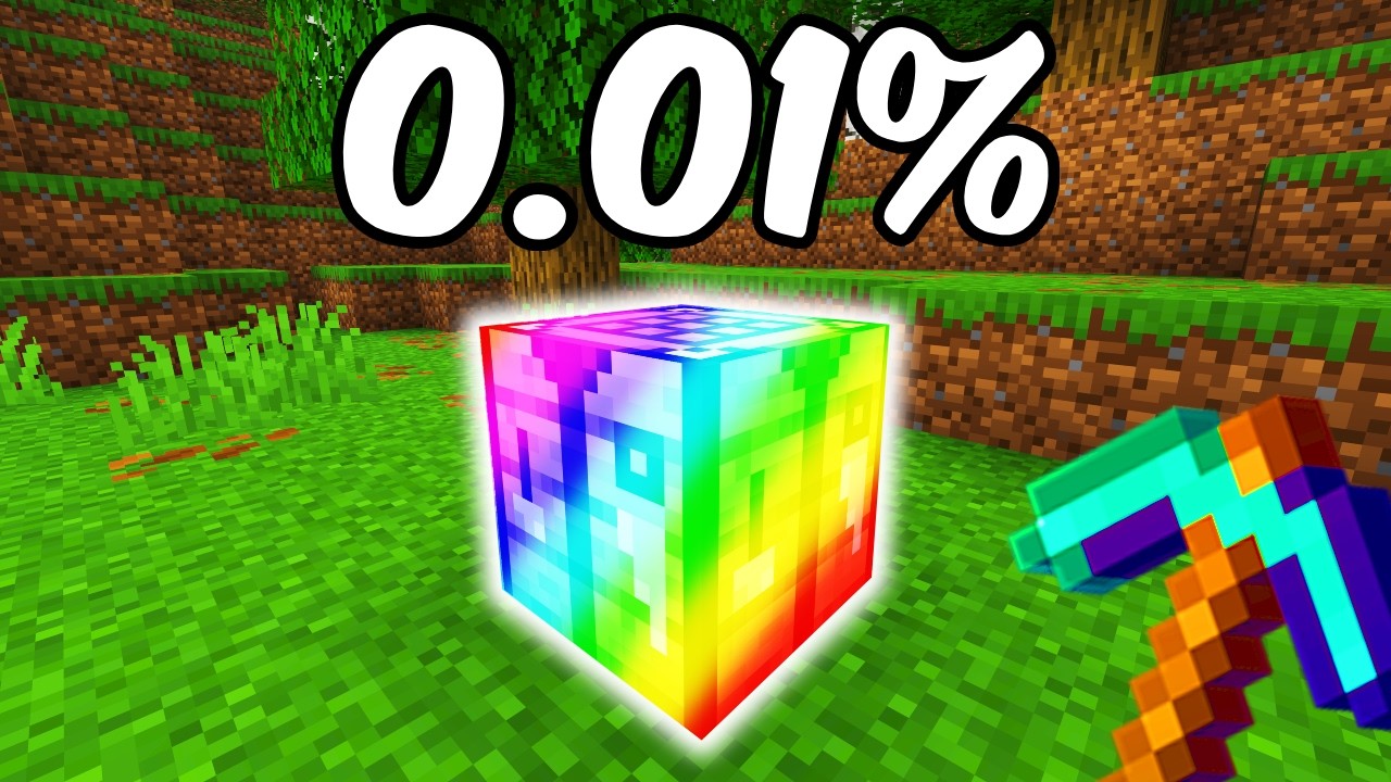 The Rarest Item In Minecraft I Collected THE RAREST ITEMS In Minecraft History... - YouTube