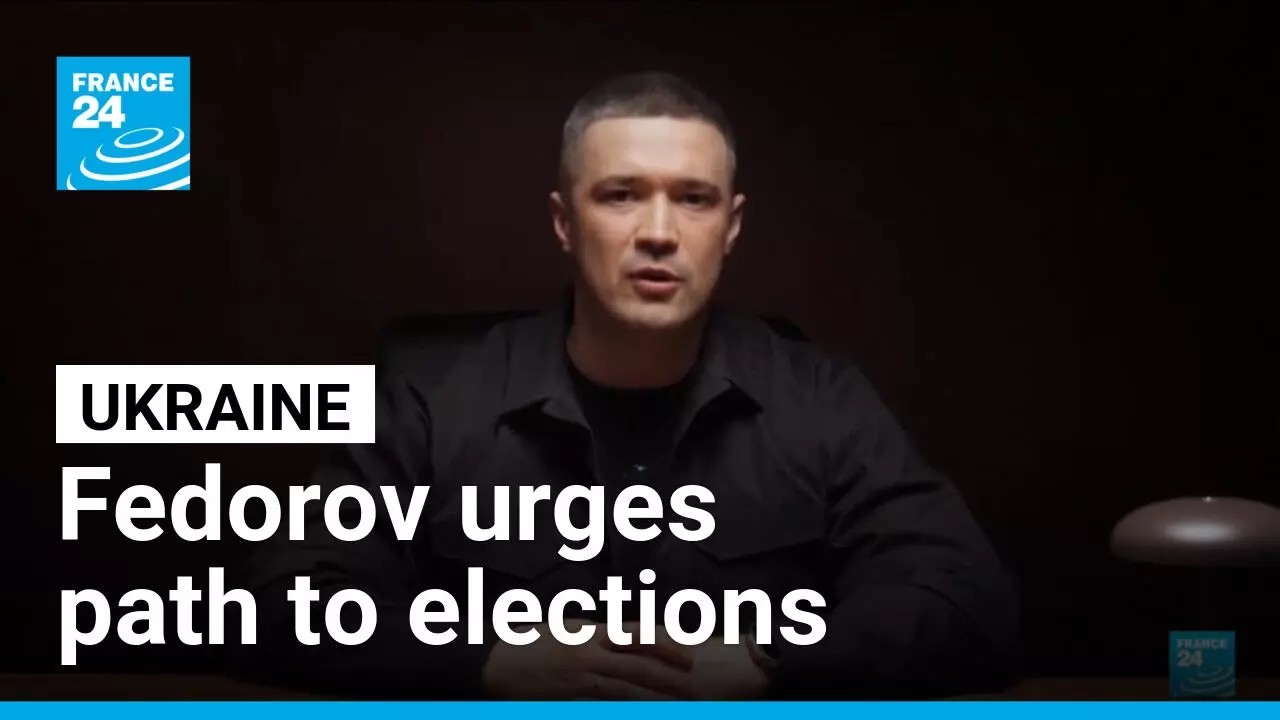Sacked Ukraine defence minister urges path to elections • FRANCE 24 English