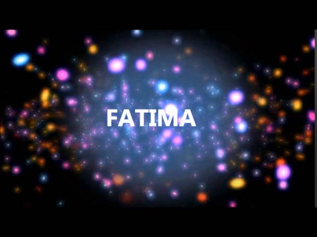 Fatima Joyeux Anniversaire Youtube