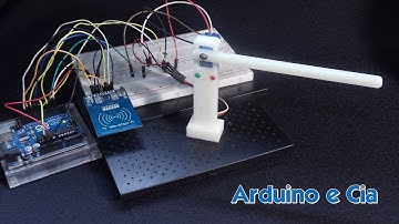 Controle de acesso com módulo RFID RC522 e Arduino Uno