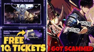 MAKE SURE TO DO THIS FOR FREE 10x TICKETS & SEPTEMBER CONTENT RELEASING EARLY? - Solo Leveling Arise