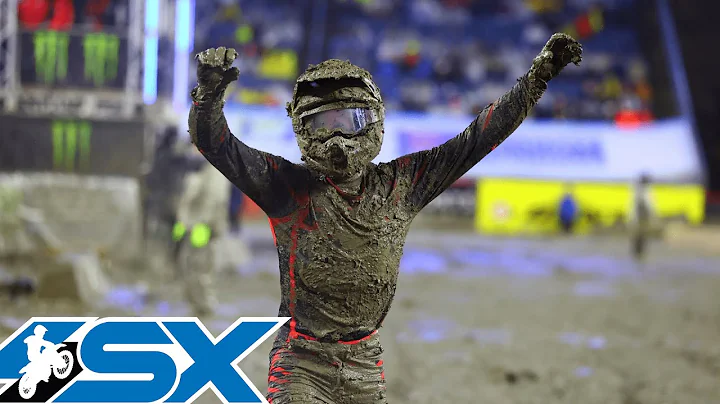 Supercross Round #12 250SX Highlights | Foxborough, MA Gillette Stadium | Apr 5, 2025