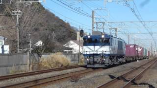3075レ EF64 1004号機【全検明け】　大磯駅通過