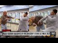 Watch malekaren squares up in grocery store  catches hands