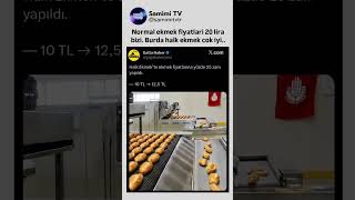 Halk Ekmek'te Ekmek Fiyatlarına %25 Zam Yapıldı #zam #haber #aboneol #keşfet #halkekmek