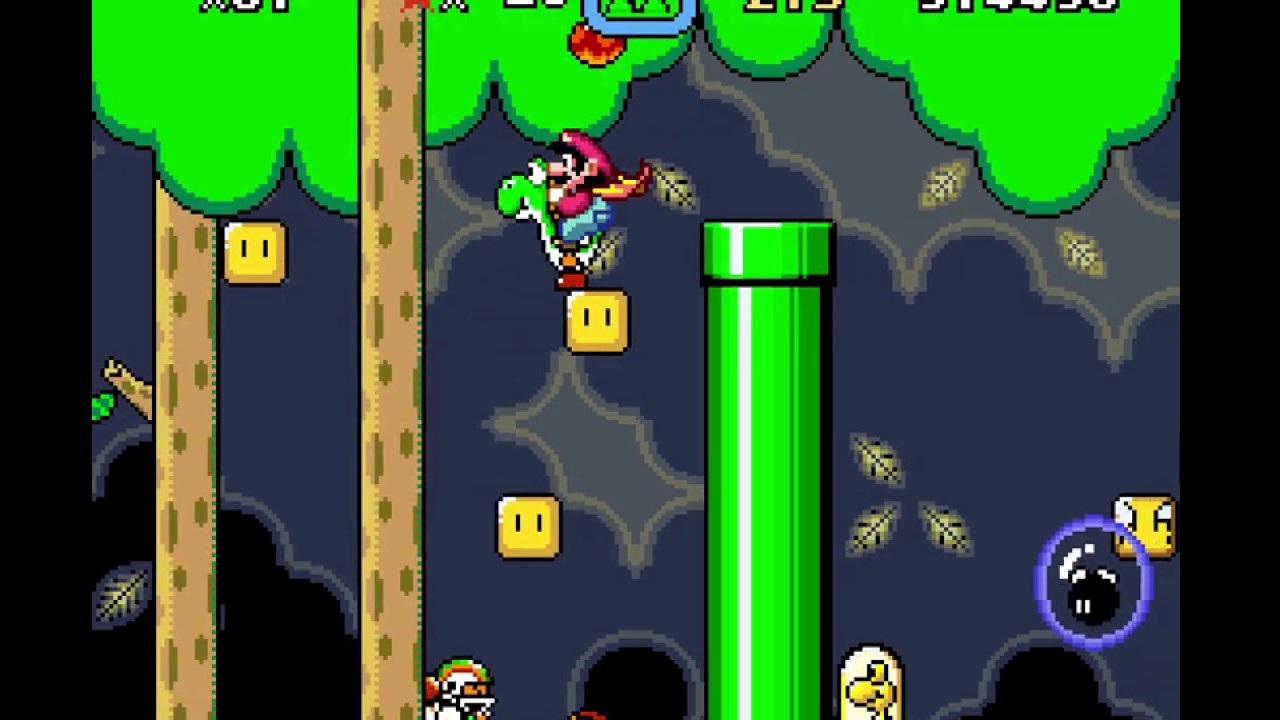 Super Mario World Snes Forest Of Illusion