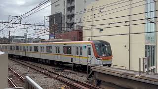 東京メトロ17000系　17189F　各停　池袋行き　東急　自由が丘駅　到着