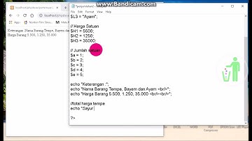 PHP dasar dengan Notepad 3 Soal Cerita