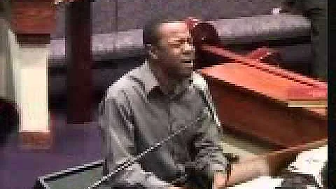 "When I see jesus Amen, yes lord "- Marcus Richard...