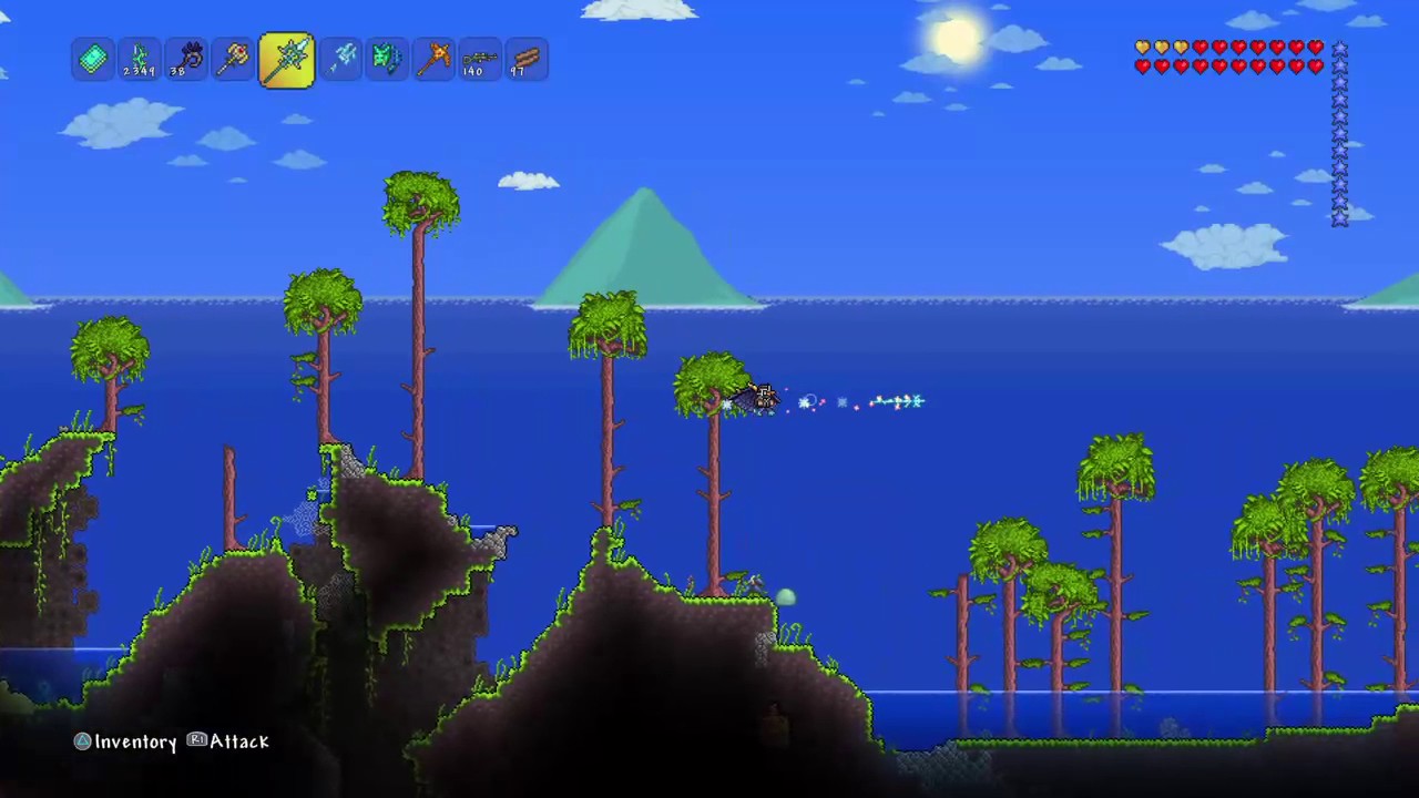 Terraria New World all Bosses run YouTube