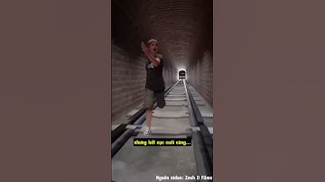 Tại sao chạy khỏi tàu điện có thể khiến bạn mất mạng? #shorts