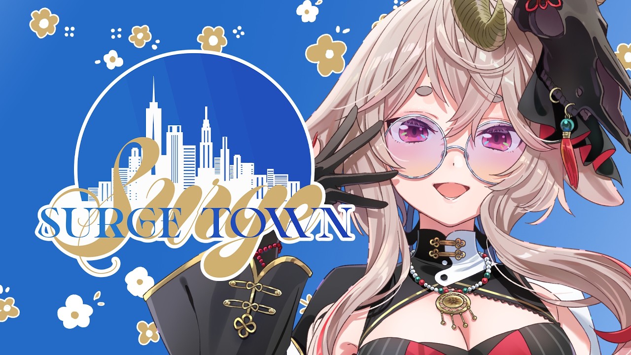 【 #SURGETown 】Day1￤新しい街だ‼️【どっとライブ / もこ田めめめ】【.LIVE / Mememe Mokota】