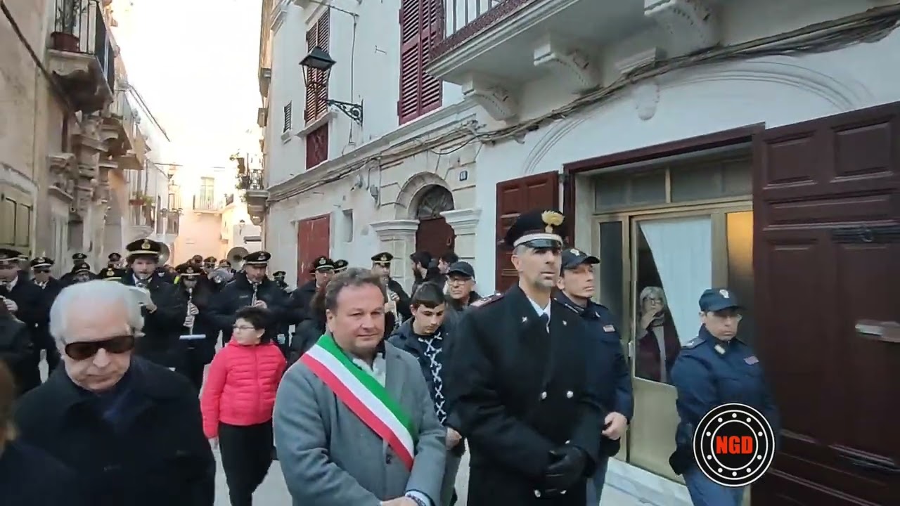 Marcia Capricciosa Banda di Grottaglie Opus in musica 4/2/24 Grottaglie Processione di S Ciro