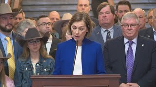 Gov. Kim Reynolds signs foreign-owned land regulation bill into law