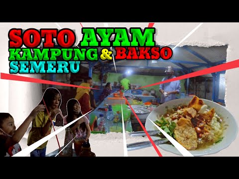 Panduan Memasak SOTO AYAM KAMPUNG & BAKSO SEMERU KOTA MADIUN 🔴 Apapun Makanannya Minumnya Teh Botol Sosro Yang Lezat