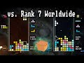 Tetris Effect Connected: vs. Rank 7 Worldwide (Zone Battle)