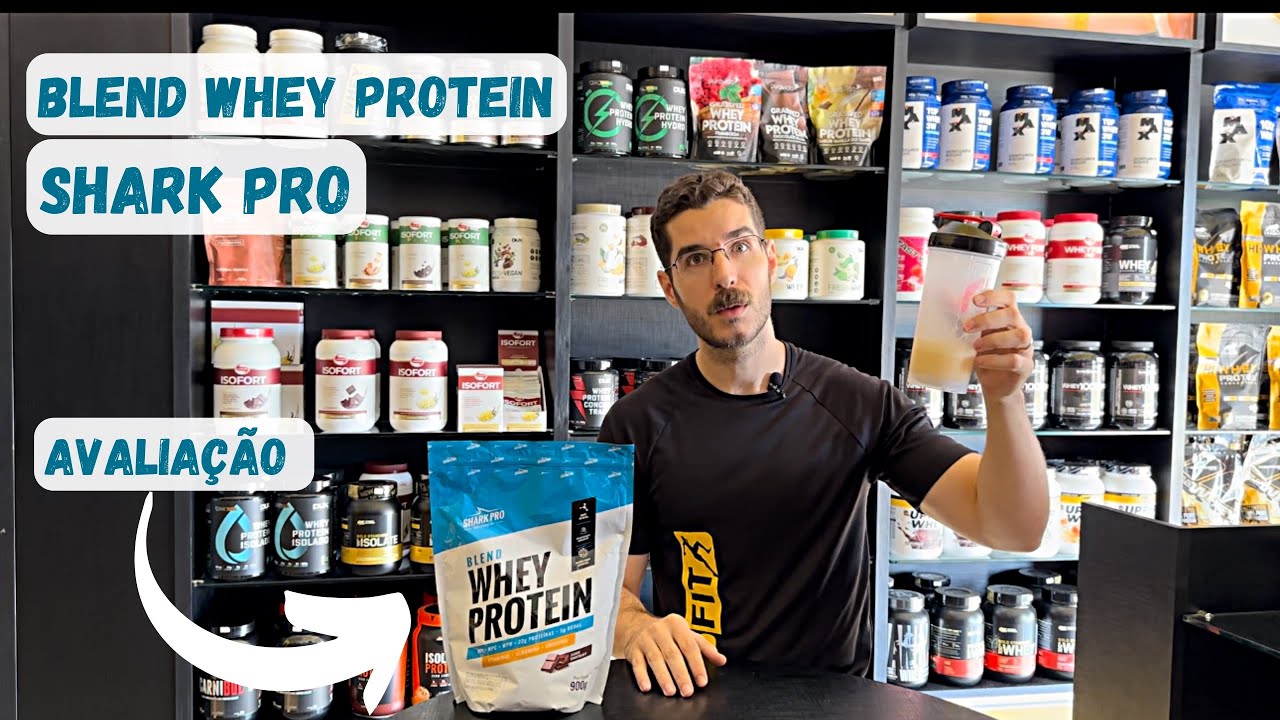 Blend Whey Protein Shark Pro. A Proteína pra quem quer economizar