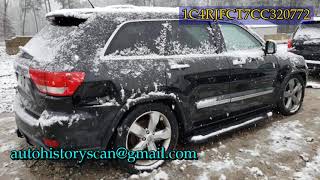 1C4RJFCT7CC320772 Jeep Grand 2012