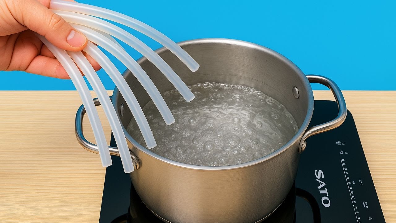 Всего 1 минута! Прокипятите термоклей, и вы не поверите результатам 😱