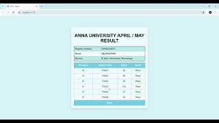Result Management System | Full-Stack Project with Java Spring Boot, ReactJS & MySQL