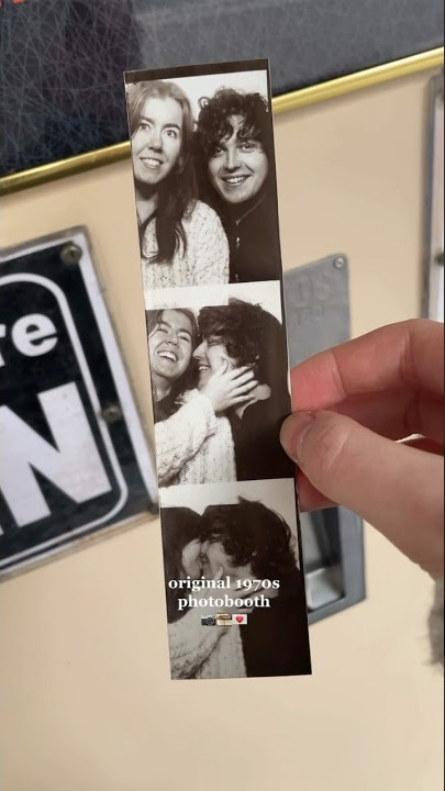 original 70’s photobooth pics with my love 💌 #melbourne #boyfriend #candid
